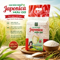 CÁCH PHÂN BIỆT GẠO JAPONICA CHUẨN HỮU CƠ USDA VÀ CAM KẾT 100% KHÔNG TRỘN TỪ BẢO MINH