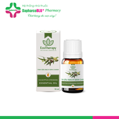 Tinh dầu BẠCH ĐÀN CHANH cao cấp EcoTherapy [Lọ 10ml] xông phòng, khử mùi, lọc không khí