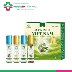 COMBO 4 TINH DẦU BI LĂN SCENTS OF VIETNAM