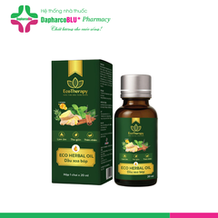Eco Herbal Oil 20ml - Dầu Massage Thảo Dược Dapharco