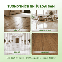 Nước Lau Sàn Thiên Nhiên Thảo Mộc EcoTherapy 1L – Tinh Dầu Tràm, Sả, Hương Thảo, Quế – Làm Sạch Khử Mùi Dapharco