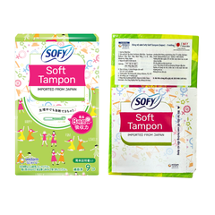 Băng Vệ Sinh Tampon Sofy Soft Nhật Bản [9 miếng/hộp]