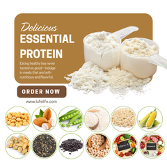 BỘT UỐNG DINH DƯỠNG PROTEIN LUFE CAO CẤP (HƯƠNG VỊ NGŨ CỐC)
