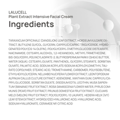 KEM DƯỠNG DA MẶT CHUYÊN SÂU CHIẾT XUẤT THỰC VẬT LALUCELL PLANT EXTRACT INTENSIVE FACIAL CREAM