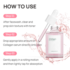 TINH CHẤT COLLAGEN LÀM SĂN CHẮC DA CHỐNG NẾP NHĂN LALUCELL COLLAGEN FIRMING SERUM 33ML