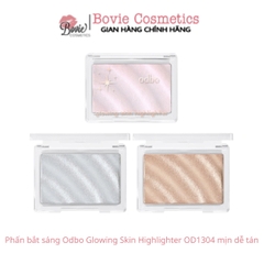 Phấn bắt sáng Odbo Glowing Skin Highlighter OD1304 mịn dễ tán