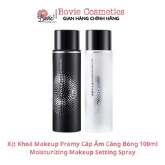 Xịt Khoá Makeup Pramy Cấp Ẩm Căng Bóng Moisturizing Makeup Setting Spray