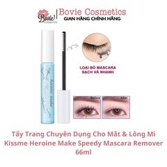Tẩy Trang Chuyên Dụng Cho Mắt & Lông Mi Kissme Heroine Make Speedy Mascara Remover 66ml