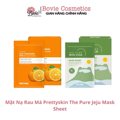 Mặt Nạ Rau Má Prettyskin The Pure Jeju Mask Sheet