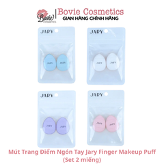 Mút Trang Điểm Ngón Tay Jary Finger Makeup Puff (Set 2 miếng)