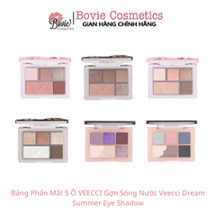 Bảng Phấn Mắt 5 Ô VEECCI Gợn Sóng Nước Veecci Dream Summer Eye Shadow