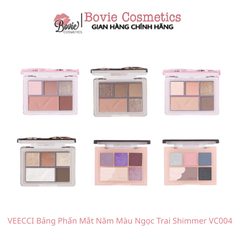 VEECCI Bảng Phấn Mắt Năm Màu Ngọc Trai Shimmer VC004