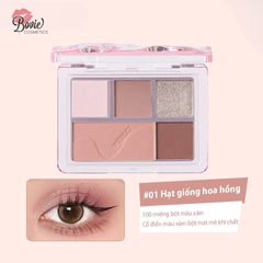 Bảng Phấn Mắt 5 Ô VEECCI Gợn Sóng Nước Veecci Dream Summer Eye Shadow