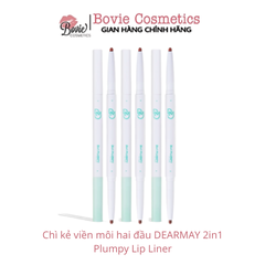 Chì kẻ viền môi hai đầu DEARMAY 2in1 Plumpy Lip Liner