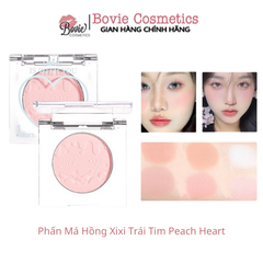 Phấn Má Hồng Xixi Trái Tim Peach Heart