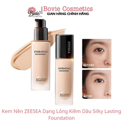 Kem Nền ZEESEA Dạng Lỏng Kiềm Dầu Silky Lasting Foundation