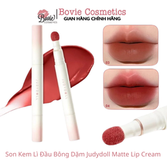 Son Kem Lì Đầu Bông Dặm Judydoll Matte Lip Cream