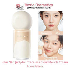 Kem Nền Judydoll Traceless Cloud-Touch Cream Foundation