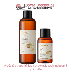 Nước tẩy trang bí đao Cocoon tẩy sạch makeup & giảm dầu