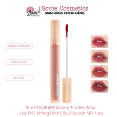 Son Kem Lì Siêu Mịn Môi Colorkey Soft Matte Water Tint 1.8g