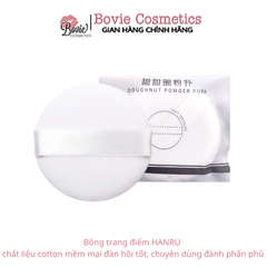 Bông phấn Hanru dạng tròn mềm mại