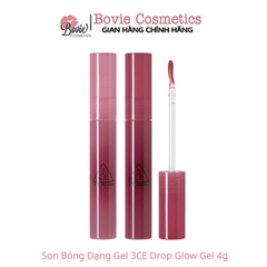 Son Bóng Dạng Gel 3CE Drop Glow Gel 4g