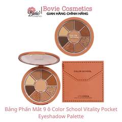 Bảng Phấn Mắt 9 ô Color School Vitality Pocket Eyeshadow Palette