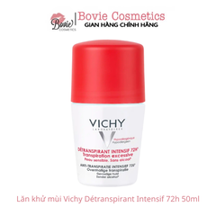 Lăn khử mùi Vichy Détranspirant Intensif 72h 50ml