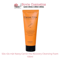 SỮA RỬA MẶT CÀ RỐT NAEXY CARROT VITA RECOVERY CLEANSING FOAM 100ML
