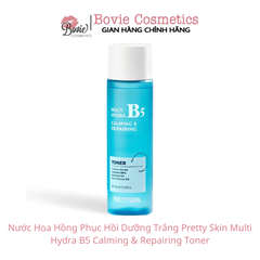 Nước Hoa Hồng Phục Hồi Dưỡng Trắng Pretty Skin Multi Hydra B5 Calming & Repairing Toner