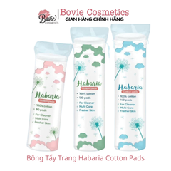 Bông Tẩy Trang Habaria Cotton Pads