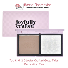 Tạo Khối 2 Ô Joyful Crafted Gogo Tales Decoration Tím