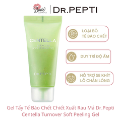 Gel Tẩy Tế Bào Chết Chiết Xuất Rau Má Dr.Pepti Centella Turnover Soft Peeling Gel