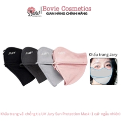 Khẩu trang vải chống tia UV Jary Sun Protection Mask (1 cái- màu ngẫu nhiên)