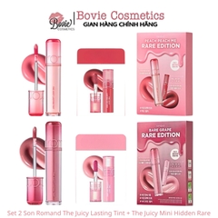 Set Son Romand Juicy Lasting Tint + Son Glasting Color Gloss mini