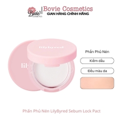 Phấn Phủ Nén LilyByred Sebum Lock Pact