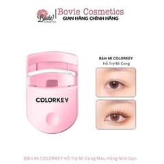 Bấm Mi COLORKEY Hỗ Trợ Mi Cong Màu Hồng Nhỏ Gọn