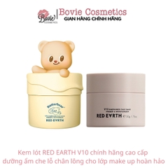 Kem lót RED EARTH V10 chính hãng cao cấp dưỡng ẩm che lỗ chân lông cho lớp make up hoàn hảo