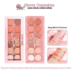 Bảng Mắt 12 Ô Sivanna Colors Sweet Dessert Shades Eye Palette - HF725 13.6g