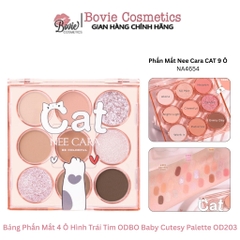 Phấn Mắt Nee Cara CAT 9 Ô Phấn Mịn Lâu Trôi- NA4654