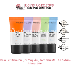 Kem Lót Kiềm Dầu, Dưỡng Ẩm, Làm Đều Màu Da Catrice Primer 30ml
