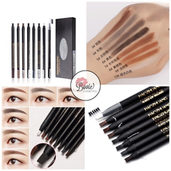 Chì xé kẻ chân mày Haozhuang cứng phẩy sợi Eyebrow Pencil
