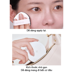 Kem chống nắng dạng cushion nâng tông da, kiềm dầu Romand Back Me Tone Up Sun Cushion SPF50+ PA++++ 11g