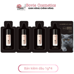 Kem Nền Carslan Dạng Lỏng Kiểm Soát Dầu Lâu Trôi Chống Thấm Nước Suốt 24h