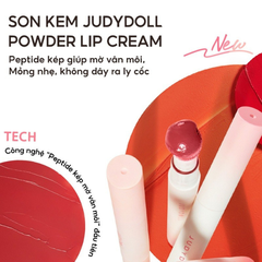 Son Kem Lì Đầu Bông Dặm Judydoll Matte Lip Cream