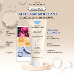 Sữa Rửa Mặt Embryolisse Làm Sạch Sâu, Chống Oxy Hóa 200ml