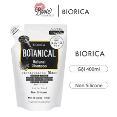 Dầu Gội Xả Biorica Botanical Natural Non – Silicone Túi 400ml