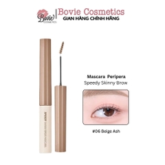 Mascara Chân Mày Peripera Có Màu Speedy Skinny Brow Mascara 3g
