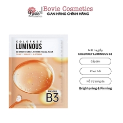 Mặt Nạ Colorkey B3 Hỗ Trợ Dưỡng Sáng Da Luminous B3 Brightening Facial Mask 30ml