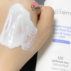 Kem Chống Nắng Make P:rem UV Defense Me Daily Sun Fluid SPF 50+ PA++++ 150ml